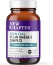 Novo poglavje Vegan Prednatal DHA, EPA, in DPA dodatek - Prednatal Vegan Omega-3 kompleks za zdravo možgansko in očesno razvoj med nosečnostjo - 30 Softgels