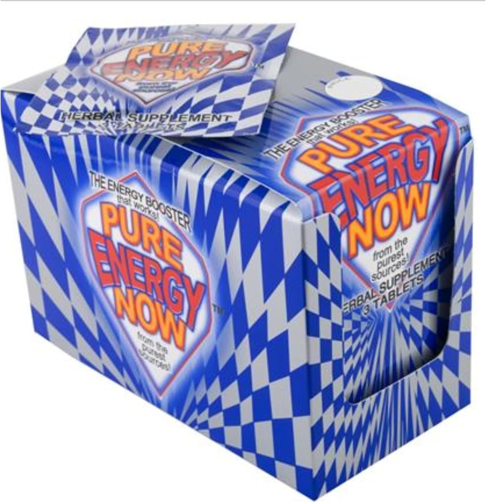 Energija zdaj čista energija Zeliščni dodatek 3 tablete na paket, (Pack po 24) 1 Box