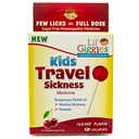 Lil' Giggles Otroci Medicated Lollipops - Sweet Gentle Relief za otroke in ne-zabava - za bolezni avtomobilov, potovalna slabost in mobilnost Relief - homeopatska Remedy Otroška ljubezen - Cherry Flavor 12 CT
