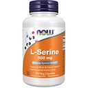 Zdaj dopolnila, L-Serine 500 mg, Zdravje živčevja, 120 Veg kapsule