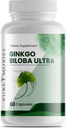 Ginkgo Biloba in Ginseng možganov dietary dodatek podpira delovanje možganov, spomin, duševno budnost, vse naravno, Izboljša krvni obtok