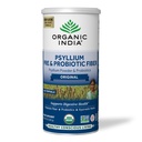 ORGANIC INDIA Psyllium Husk Prašek - Pre & Probiotic Fiber dodatek, Organski Psyllium Husk Fiber dopolnilo, Cel Psyllium Husk Prašek nearomaden, Dietary Fiber, USDA Organic, Gluten prost - 10 Oz