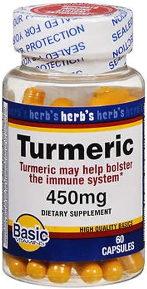 Osnovni vitamini Kurkuma 450 mg Kapsula - 60 ā ve