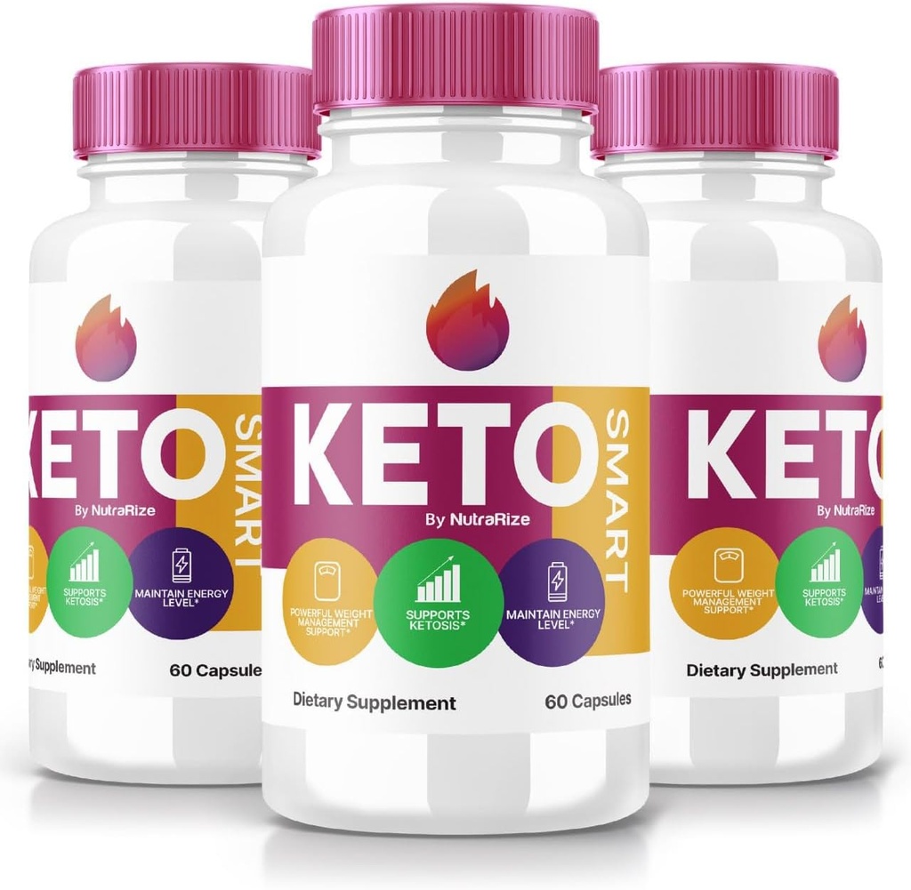 (3 pakiranja) Keto Smart Kapsule - Keto Smart Dietary dodatek za napredno hujšanje, maksimalna moč vse naravne tablete za ciljno trebuh maščobe, KetoSmart Pastillas Komentarji (180 kapsul)