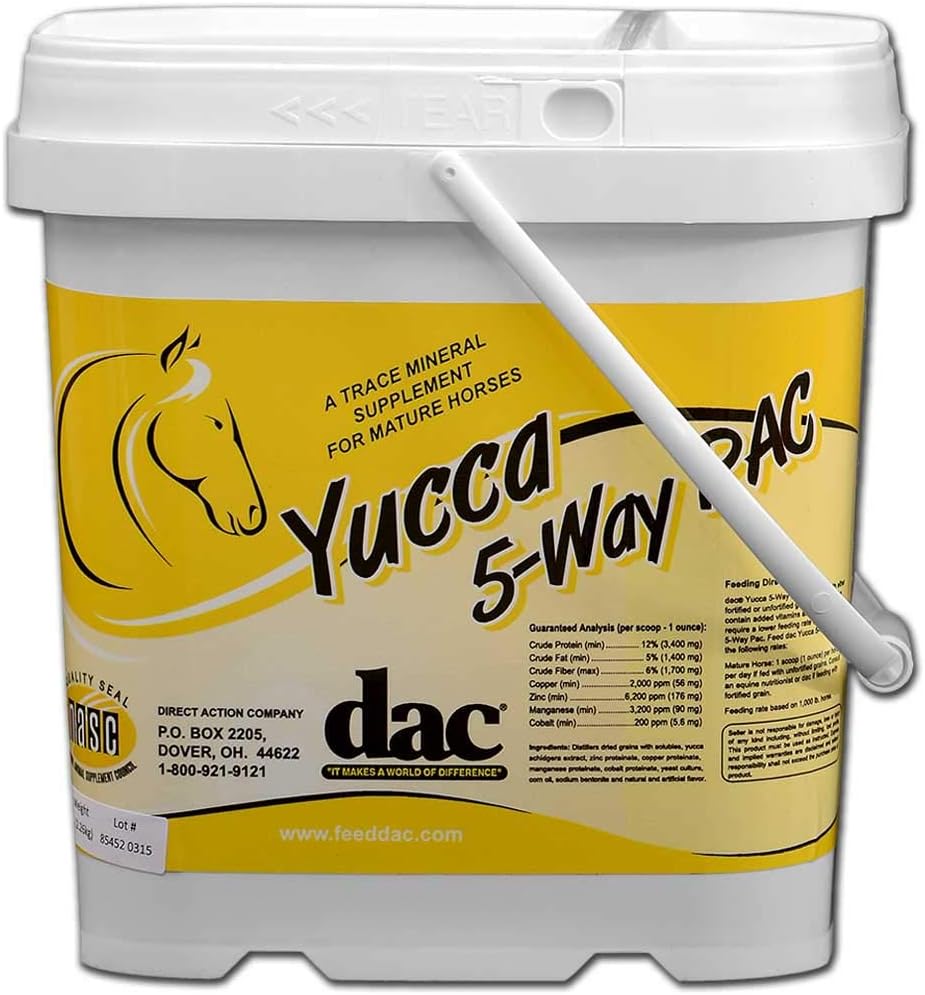 DAC Yucca 5 Pot Pac za konje - 5 lb