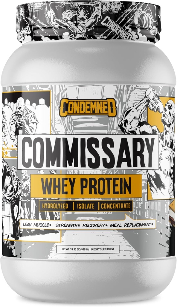 CONDEMNED Labz Commissary Whey Protein 
