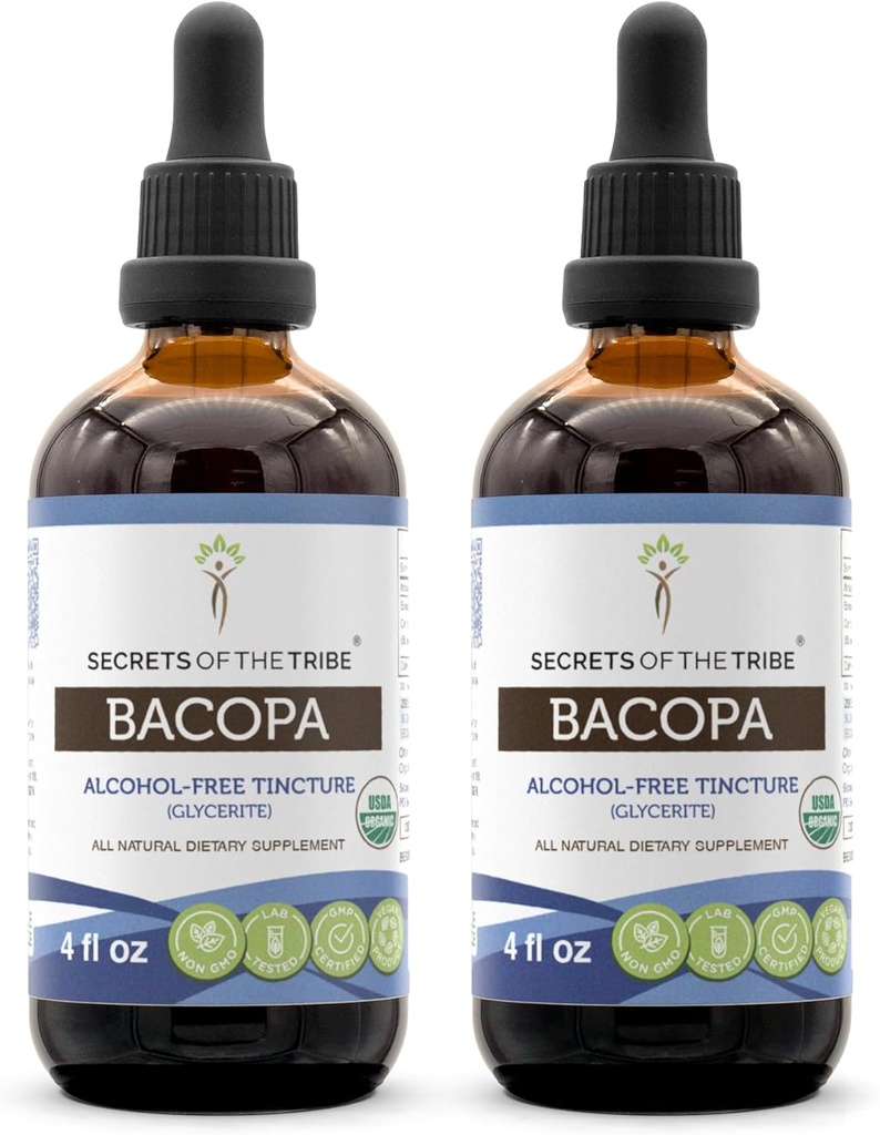 Skrivnosti Tribe Bacopa USDA Organic 
