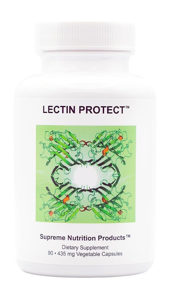 Supreme Nutrition Lectin Protect, 90 Čista zeliščna kombinacija vegetarijanske kapsule