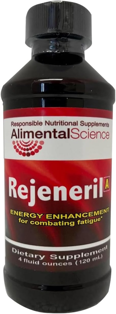 Rejeneril-A Tekoči dodatek – Tekoča mešanica za maksimalno absorpcijo – naravna energija Boost z alfa lipoično kislino in vitaminsko mešanico, brez sladkorja, brez kofeina, brez glutena (4 oz)
