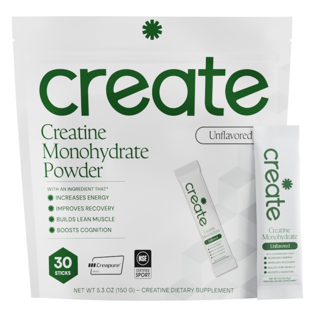 Ustvarite eno servo Kreatin monohidrat v prahu – 5g Creapur Creatin 