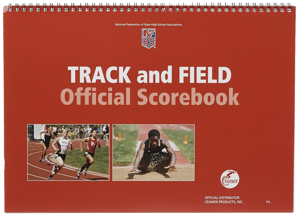 Kramer NFSHSA Scorebooks for Different Sports, Scorebook for Soccer, Odbojka, Baseball, Softball, Košarka, rokoborba, Cross Country, Field Hocking, Plavanje in potapljanje, Track & Field, Score Books