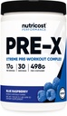 Nutricost Pre-X Xtreme Pred-workout Powder Complex, Modra malina, 30 Serving, Vegetarian, Non-GMO in Gluten brezplačno