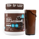 Da, lahko! Nadomestni pretres - 20G proteini, 5G fiber, 21 Vitamini in minerali, 0G dodan sladkor - Nadomestni obrok beljakovin v prahu - Popolna All-in-One Nutrition - 15 Servisi (Chocolate)