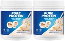 čisti proteini v prahu - Whey, visoke beljakovine, nizek sladkor, gluten-free, vanilija krema aroma - 1 lb (pakiranje maj Vary) (paket z 2)