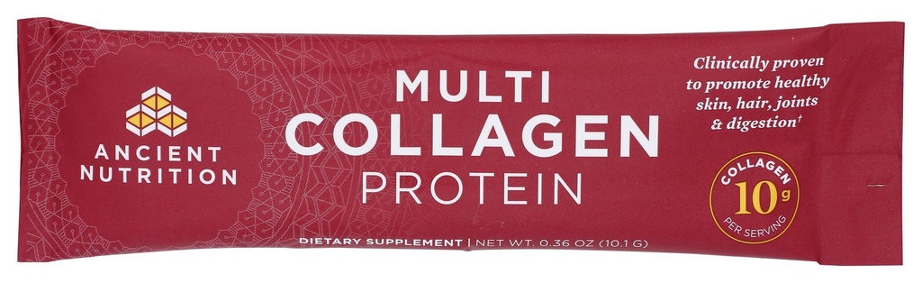 ANCIENT NUTRITION Multi kolagenski kompleksni paket v prahu, 0,36 oz.