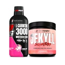 PROSUPPS L-Carnitine 3000 Brezalkoholni tekoči streli (31 strežnikov, zmajevega sadja) in g. Hyde Signature Series Pred-workout Energy v prahu pijača (30 Serving, Jagoda)
