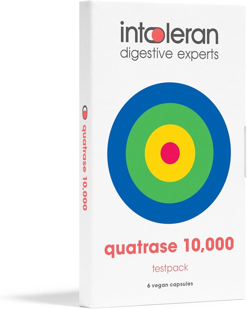Intoleran Quatrase Forte Digestive Enzymes Testpack - 6 kapsul 
