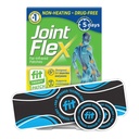 JointFlex FIT terapija Far Infrared Patch Trial Pack, Podpira neprekinjeno aktivno mobilnost mišic in sklepov, do 5 dni/Patch, voda odporna, neogrevanje, brez zdravil- 3-ct, 1 pravokotno/2 krog