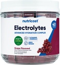 Nutricost Elektrolitski kompleks, grozdne arome, 40 Lepila - Napredni hidracijski kompleks