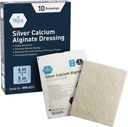 MED PRIDE Silver Calcium Alginate Wound Dressing, 10-Pack 