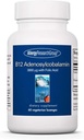 Alergija Raziskovalna skupina B12 Adenosylkobalamin Dodatek - s folno kislino, Vitamin B12 3000 μg, Folat, Pure B12, Vegetarian Lozenges - 60 Count