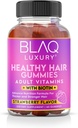 Blaq Luxury Biotin Gumies - Vitamini za rast las s 5000mcg Biotin na Serving 