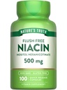 Nature's Truth Flush Free Niacin | 500mg | 100 Capsules | Non-GMO & Gluten Free Supplement