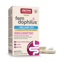 Jarrow Formulas Fem-Dophilus Vaginalni probiotiki 1 milijarda CFU z 2 znanstveno podprtimi sevi, prehranska dopolnila za Vaginalni in sečni trakt, 60 kapsul, do 60-dnevno zalogo, rok uporabnosti