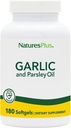 Nature Plus Česen & Peteršilj - Seveda spodbuja zdrave ravni holesterola in krvnega tlaka - 180 softgels (180 Serving)