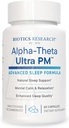 Biotics Research Alpha Theta Ultra PM L Theanine, Pasijonka, Lemon Balm, podpira GABA, Serotonin, Regulira cirkadianske ritme, 60 kapsul
