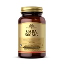 Solgar GABA 500 mg, 50 Zelenjavne kapsule - podpora za sproščanje in živčevje - aminokisline - ne-GMO, Vegan, brez glutena, brez mleka, Kosher - 50 strežnikov
