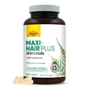 Country Life, Maxi- Hair Plus Biotin, Podpira zdrave lase, kožo in nohte, Dnevni dodatek, 240 ct