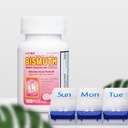 HealthA2Z® Mega Savings Bundle: Bizmut Subsalicilat 262mg, 100 žvečljive tablete in 7-dnevni XL tablete Organizator