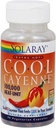 Solaray - Cool Cayenne ekstra vroča - 90 kapsul