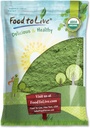 Organic SuperGreens Powder Mešanica, 6 Pounds – Mešani kal, Moringa, Spirulina, Wheatgrass Powders. Ne-GMO, Pure, Vegan, Bulk. Bogat z antioksidanti, klorofil. Odlično za sokove, napitke, peko.