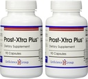 Prost-Xtra Plus (2 komplet steklenic) z rženo travo, 300mg rastlinskih sterolov, žaga Palmetto, cink, vitamin E 90 Kapsule vsak