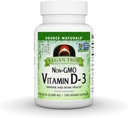 Vir Naturals Vegan True, ne- GMO vitamin D-3, prehranska dopolnila za zdravljenje imunskega obolenja in kosti*, 2.000 i.e. - 90 kapsul