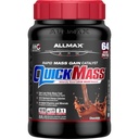 ALLMAX QUICKMASS, čokolada - 3,5 lb - Hiter masni dobiček Katalizator - do 64 gramov beljakovin na serviranje - 3:1 Carb to Protein Ratio - Zero Trans Fat - Do 24 Servisi