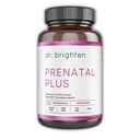 Dr. Brighten Prenatal Plus - ženske formulacije, aktivni vitamini B, minerali, antioksidanti za nosečnice ali doječe matere, Non-GMO Vegan, No Gluten, No Soy - 180 Kapsule