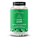 DIM Dodatek Pure 200 Mg za ženske ali moške – Estrogen Hormone Balance dodatek za energijo, utrujenost, stres, Menopause, Hot Flashs – Izboljšana biološka razpoložljivost BioPerine – 60 Veganske mehke kapsule