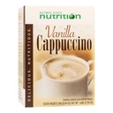 Nuttmeg State Nutrition HealthyWise - Visoko beljakovinski dietni napitek - hujšanje Cappuccino - 15g Protein - Nizka kalorija - Nizka vsebnost ogljikovih hidratov - 7 Servisi na škatlo (Vanilla Cappuccino)