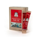 JungKwanJang Korean Red Ginseng Pure 100 - Panax Ginseng Powder Pack dodatki - Energy Boost & Imunska podpora - Vegan, Kofein Free, Gluten Free & Non-GMO (Net Wt. 1,48 oz, 30 Sticks)