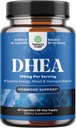 DHEA dodatek za ženske in moške - čista DHEA 100mg za hormonsko ravnovesje, izboljša stabilnost razpoloženja, delovanje možganov, imunski sistem, energijo in plodnost - dehidroepiandrosteron kapsule za odrasle - 60 Ct