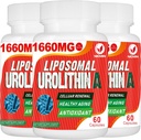 1660MG Urolitin Dodatek - liposomski urolitin 180 kapsul