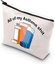 VAMSIII Astma Fighter Darilni vdihovalec Potovalna vreča Vse moje Astma sranje Ozaveščanje Medication Bag