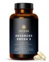 Omega 3 Ribje olje 1200mg (480mg EPA/360mg DHA na kapsulo) Visoka jakost, Ultra Pure, Eco prijazno 60 Kapsule, 2 meseca dobave. GMP & Prijatelji pomorske certifikacije
