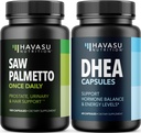 HRANILNA HRANILA HAVASU DHEA 50mg dodatek (60 strežnikov) & žaga Palmetto kapsule (100 strežb)