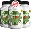 Claritox Pro Max Extra Strength Supplement, Mood Booster, Cognitive Function Ojačevalec, 180 kapsul (3)