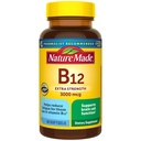 Narava Made Extra Strength Vitamin B12 3000 mcg, Prehranska dopolnila za energijo Presnovna podpora, 60 Softgels, 60 dnevna dobava
