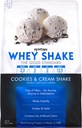 Syntrax Nutrition Whey Shake, Hladno Filtrirana in nedenaturirana mešanica sirotkinih beljakovin v prahu, Piškotki in smetana Shake, 5 lbs, pravi kosi piškotov